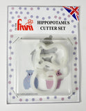 FMM Mummy & Baby Hippo Set