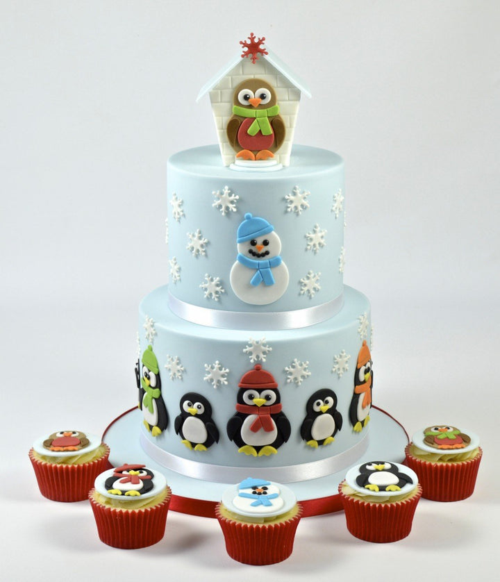 FMM Mummy &amp; Baby Penguin Cutters Set