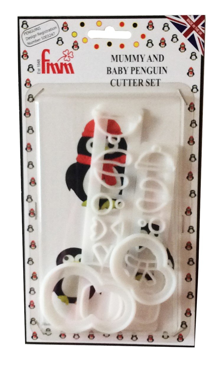 FMM Mummy &amp; Baby Penguin Cutters Set