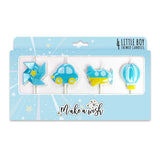 Make a Wish Themed Candles - Set of 4