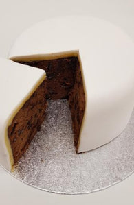 Plain Undecorated Iced FRUIT CAKE Base