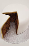 Plain Undecorated Iced FRUIT CAKE Base