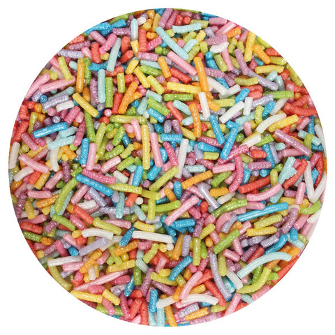 Pastel Shimmer Vermicelli Sprinkles