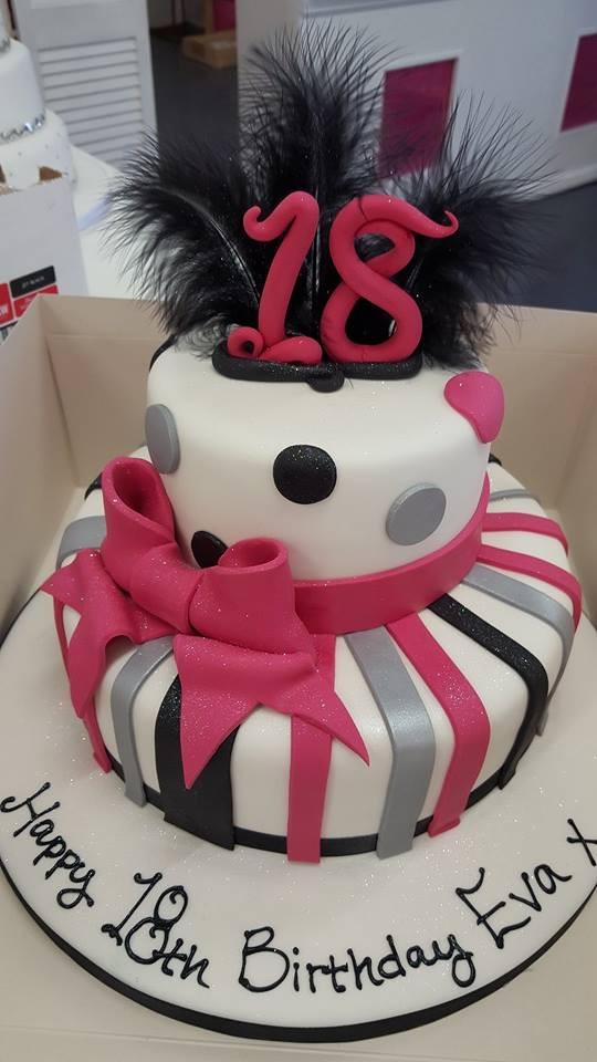 Spots &amp; Stripes Cake