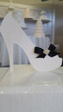 Glitter Shoe Cake Topper